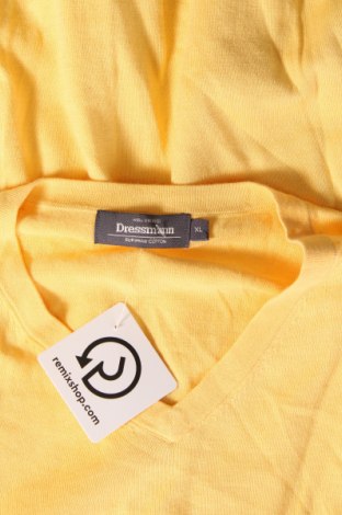 Pánsky sveter  Dressmann, Veľkosť XL, Farba Žltá, Cena  11,95 €