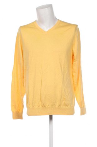 Мъжки пуловер Dressmann, Размер XL, Цвят Жълт, Цена 20,06 лв.
