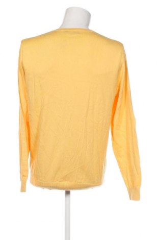 Ανδρικό πουλόβερ Dressmann, Μέγεθος XL, Χρώμα Κίτρινο, Τιμή 11,78 €