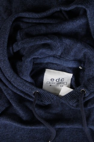 Мъжки пуловер Edc By Esprit, Размер L, Цвят Син, Цена 20,06 лв.