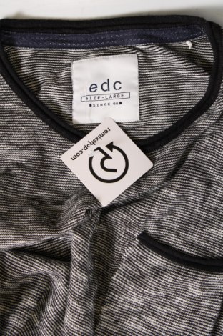 Мъжки пуловер Edc By Esprit, Размер L, Цвят Сив, Цена 19,04 лв.