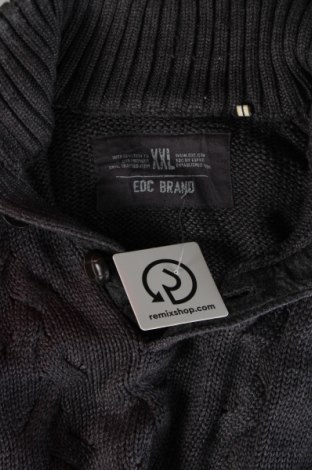 Ανδρικό πουλόβερ Edc By Esprit, Μέγεθος XL, Χρώμα Γκρί, Τιμή 13,04 €