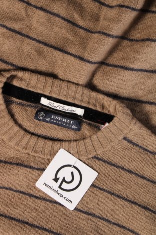 Ανδρικό πουλόβερ Esprit, Μέγεθος M, Χρώμα  Μπέζ, Τιμή 11,36 €