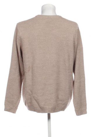 Herrenpullover F&F, Größe XXL, Farbe Beige, Preis € 11,91