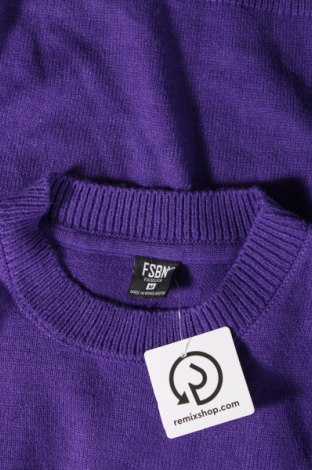 Herrenpullover FSBN, Größe M, Farbe Lila, Preis 11,50 €