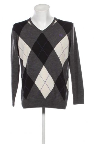 Herrenpullover Fred Perry, Größe XL, Farbe Grau, Preis € 31,71