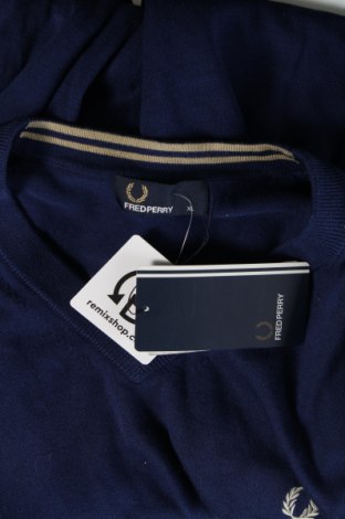 Męski sweter Fred Perry, Rozmiar XL, Kolor Niebieski, Cena 223,90 zł