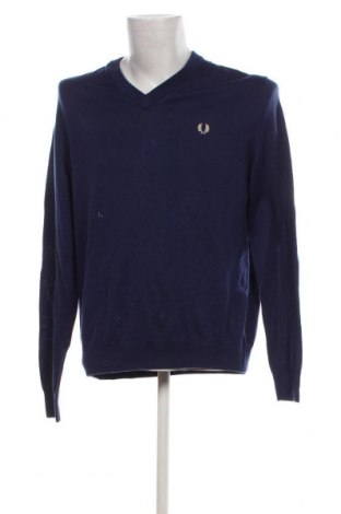 Pánský svetr  Fred Perry, Velikost XL, Barva Modrá, Cena  1 420,00 Kč