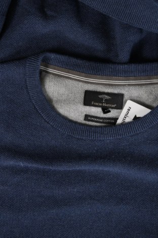 Мъжки пуловер Fynch-Hatton, Размер L, Цвят Син, Цена 91,00 лв.