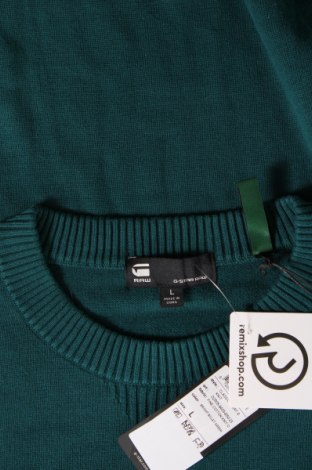 Herrenpullover G-Star Raw, Größe L, Farbe Blau, Preis € 68,35