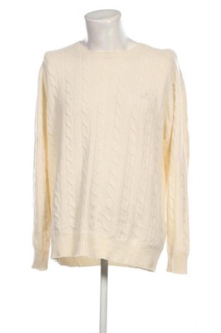 Ανδρικό πουλόβερ Gant, Μέγεθος XXL, Χρώμα Εκρού, Τιμή 35,63 €