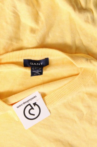 Ανδρικό πουλόβερ Gant, Μέγεθος 3XL, Χρώμα Κίτρινο, Τιμή 56,41 €