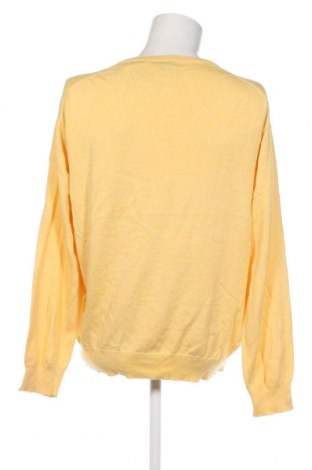 Herrenpullover Gant, Größe 3XL, Farbe Gelb, Preis 60,12 €