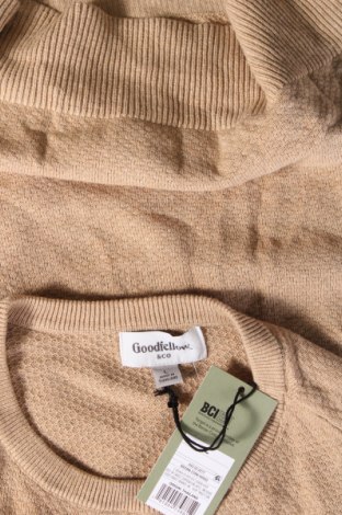 Herrenpullover Goodfellow & Co., Größe L, Farbe Beige, Preis € 12,49