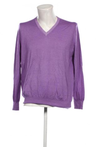 Мъжки пуловер Gran Sasso, Размер XL, Цвят Лилав, Цена 52,70 лв.