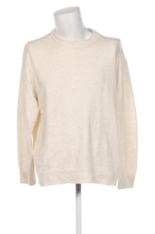 Męski sweter H&M, Rozmiar XL, Kolor ecru, Cena 92,76 zł