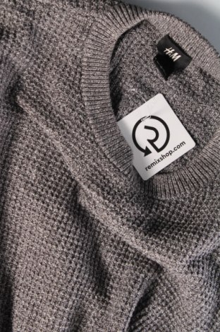 Męski sweter H&M, Rozmiar M, Kolor Szary, Cena 52,87 zł