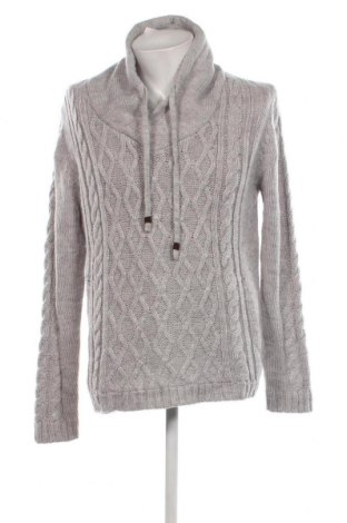 Мъжки пуловер H&M Divided, Размер L, Цвят Сив, Цена 17,98 лв.
