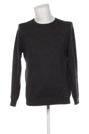 Ανδρικό πουλόβερ Hugo Boss, Μέγεθος L, Χρώμα Γκρί, Τιμή 55,08 €