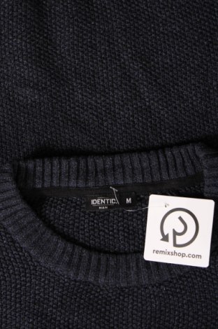 Herrenpullover Identic, Größe M, Farbe Blau, Preis 11,50 €