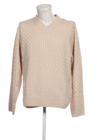 Ανδρικό πουλόβερ Jack & Jones, Μέγεθος XL, Χρώμα  Μπέζ, Τιμή 30,62 €