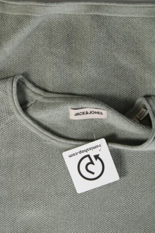 Herrenpullover Jack & Jones, Größe M, Farbe Grün, Preis 29,09 €