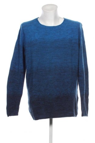 Мъжки пуловер Jack & Jones, Размер XXL, Цвят Син, Цена 24,19 лв.