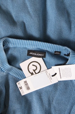 Herrenpullover Jack & Jones, Größe L, Farbe Blau, Preis € 29,09