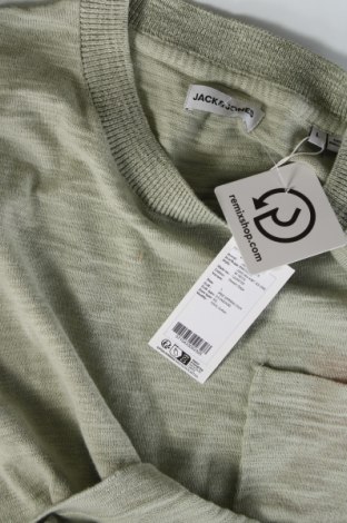 Męski sweter Jack & Jones, Rozmiar L, Kolor Zielony, Cena 105,55 zł