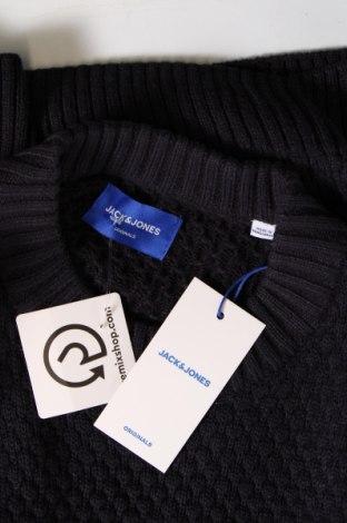 Ανδρικό πουλόβερ Jack & Jones, Μέγεθος M, Χρώμα Μπλέ, Τιμή 29,09 €