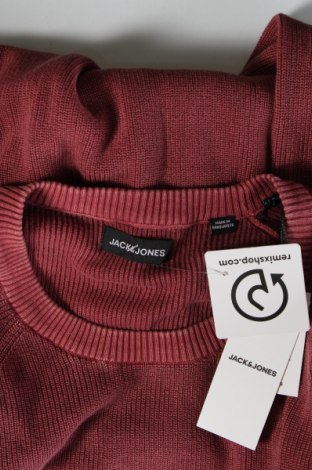 Мъжки пуловер Jack & Jones, Размер L, Цвят Пепел от рози, Цена 56,43 лв.