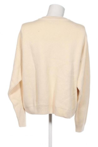 Ανδρικό πουλόβερ Jack & Jones, Μέγεθος L, Χρώμα Εκρού, Τιμή 29,09 €