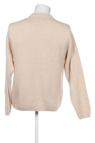 Ανδρικό πουλόβερ Jack & Jones, Μέγεθος M, Χρώμα Εκρού, Τιμή 29,09 €