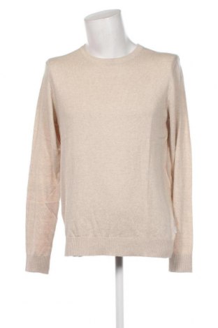 Herrenpullover Jack & Jones, Größe L, Farbe Beige, Preis 28,07 €