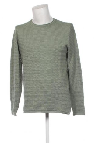 Herrenpullover Jack & Jones, Größe L, Farbe Grün, Preis 28,07 €