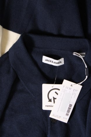 Ανδρικό πουλόβερ Jack & Jones, Μέγεθος L, Χρώμα Μπλέ, Τιμή 29,09 €