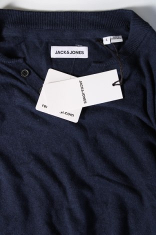 Męski sweter Jack & Jones, Rozmiar L, Kolor Niebieski, Cena 263,88 zł