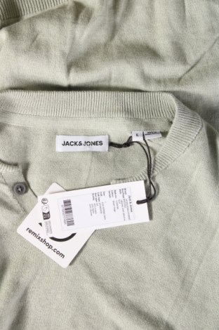 Ανδρικό πουλόβερ Jack & Jones, Μέγεθος L, Χρώμα Πράσινο, Τιμή 20,41 €