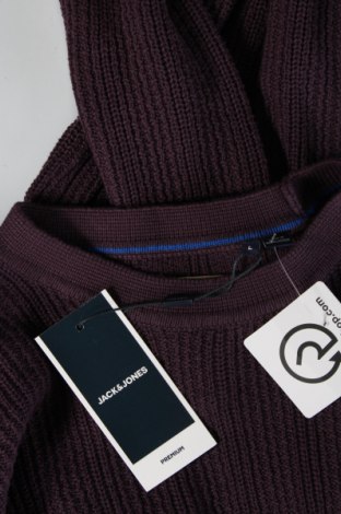 Ανδρικό πουλόβερ Jack & Jones PREMIUM, Μέγεθος L, Χρώμα Βιολετί, Τιμή 22,62 €
