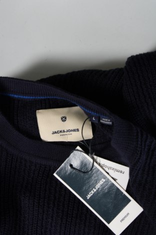 Мъжки пуловер Jack & Jones PREMIUM, Размер L, Цвят Син, Цена 43,89 лв.