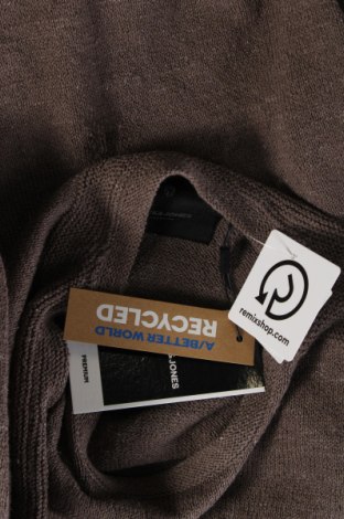 Męski sweter Jack & Jones PREMIUM, Rozmiar L, Kolor Szary, Cena 110,83 zł