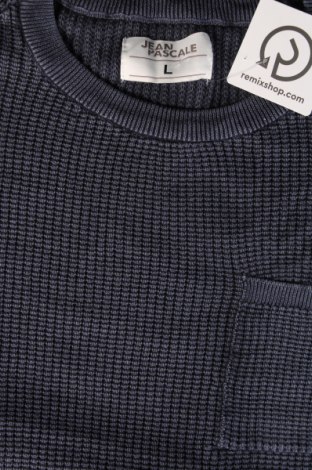 Ανδρικό πουλόβερ Jean Pascale, Μέγεθος L, Χρώμα Μπλέ, Τιμή 10,05 €