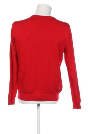 Herrenpullover Jean Pascale, Größe L, Farbe Rot, Preis 11,91 €