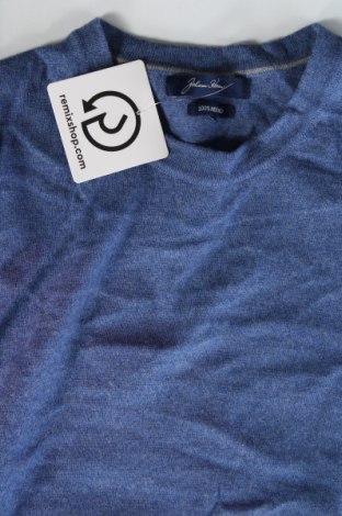 Ανδρικό πουλόβερ Johann Konen, Μέγεθος M, Χρώμα Μπλέ, Τιμή 36,43 €