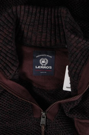 Męski sweter Lerros, Rozmiar XL, Kolor Brązowy, Cena 67,43 zł