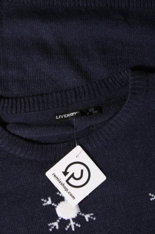 Ανδρικό πουλόβερ Livergy, Μέγεθος M, Χρώμα Μπλέ, Τιμή 10,23 €