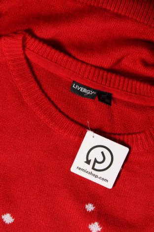 Herrenpullover Livergy, Größe XL, Farbe Rot, Preis € 12,51