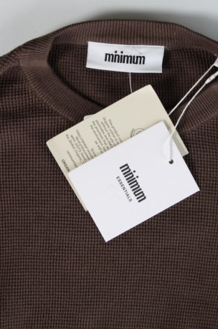 Ανδρικό πουλόβερ Minimum, Μέγεθος L, Χρώμα Καφέ, Τιμή 43,30 €
