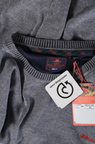 Herrenpullover New Zealand Auckland, Größe 3XL, Farbe Grau, Preis 46,90 €