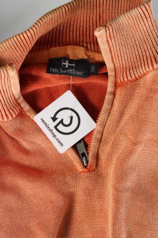 Herrenpullover Nils Sundstrom, Größe M, Farbe Orange, Preis € 11,50